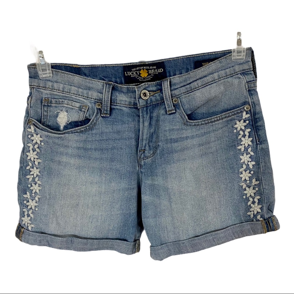 Lucky Brand The Roll Up Jean Shorts